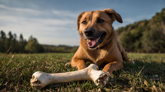 Dog Chewing on Bone (20 minutes)